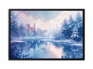 Winter Landscape Painting
