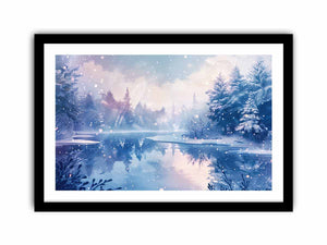 Winter Landscape Art Print