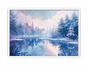 Winter Landscape Framed Print