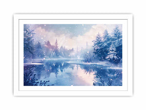 Winter Landscape Streched canvas