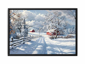 Winter Landscape Painting