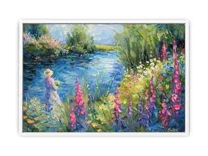Lake Side Framed Print