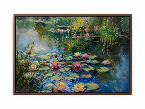 Lily In Lake Poster