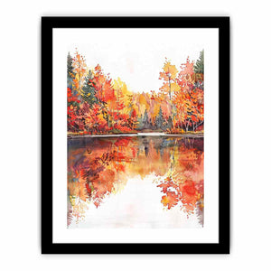 Lake Side Art Print