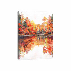 Lake Side Canvas Print
