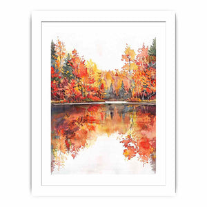 Lake Side Streched canvas