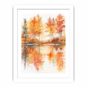 Lake Side Streched canvas