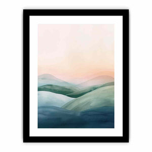 Serene Landscape Art Print