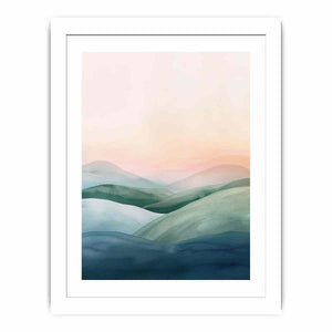 Serene Landscape Streched canvas