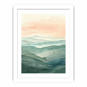 Serene Landscape Streched canvas