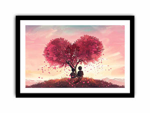 Love Tree Art Print