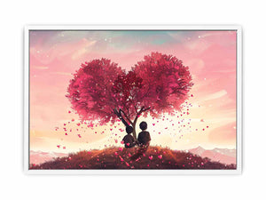 Love Tree Framed Print