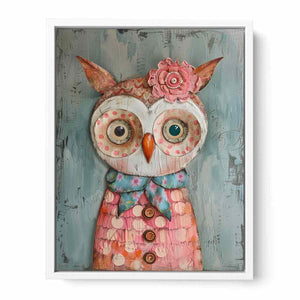 Baby Owl Framed Print