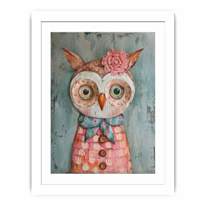 Baby Owl Streched canvas