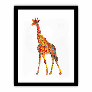 Cute Zebra Art Print