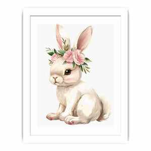 Cute Bunny Streched canvas