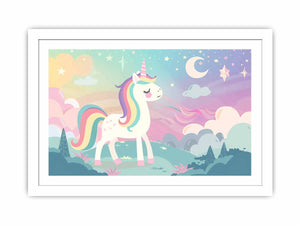 Unicorn Streched canvas