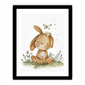 Baby Rabbit Art Print