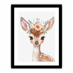 Baby Deer Art Print