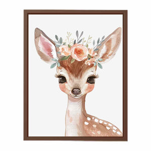 Baby Deer Poster