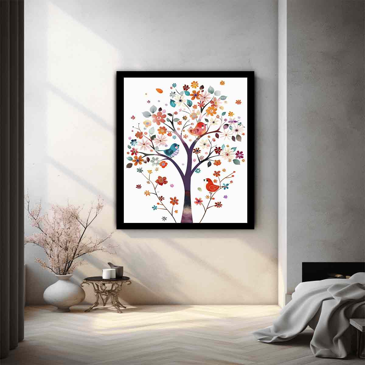 Birds On Tree