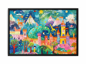 Kids Art Scene Painting