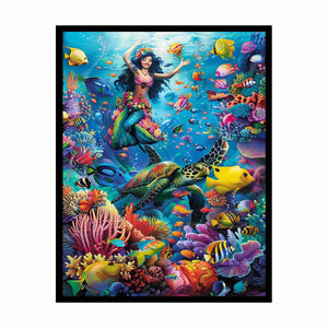 Playfull Underwater Painting