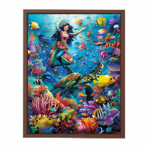 Playfull Underwater Poster