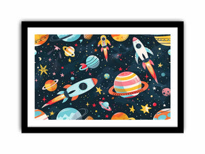 Space Adventure Art Print