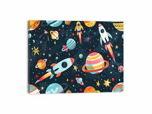 Space Adventure Canvas Print