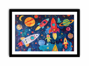 Space Adventure Art Print
