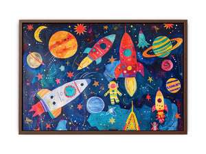 Space Adventure Poster