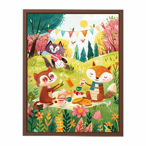 Animal Friends Poster