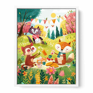 Animal Friends Framed Print
