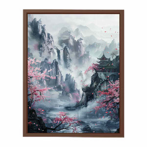 Asian Landscape Poster