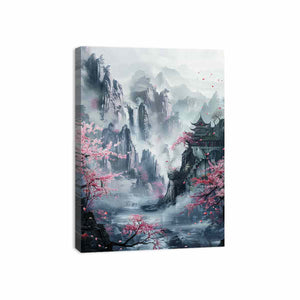 Asian Landscape Canvas Print