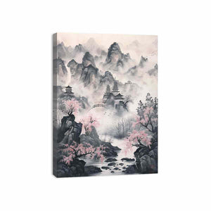 Asian Landscape Canvas Print