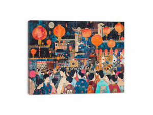 Market Canvas Print