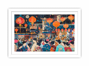 Market Streched canvas