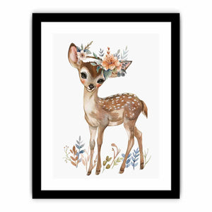 Cute Deer Art Print