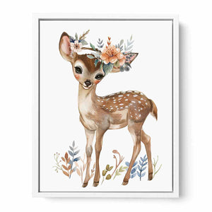 Cute Deer Framed Print