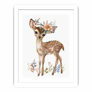 Cute Deer Streched canvas