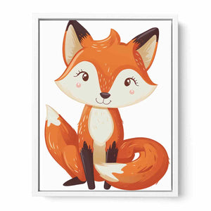 Cute Fox Framed Print