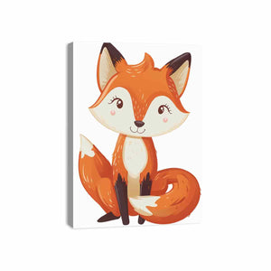 Cute Fox Canvas Print