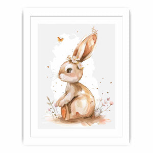 Baby Rabbit Streched canvas