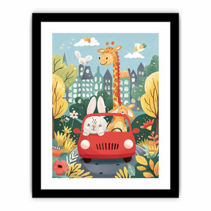 Kids Car Art Print