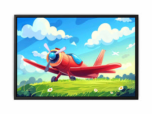 Kids Plane Painting
