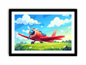 Kids Plane Art Print