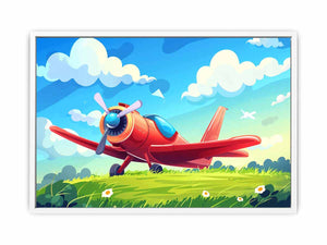 Kids Plane Framed Print