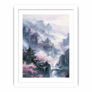 Pagoda Streched canvas